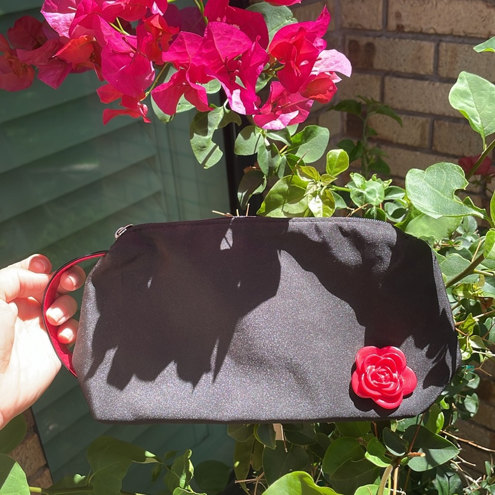 🌹Chic Black Lancome Pouch 🌹